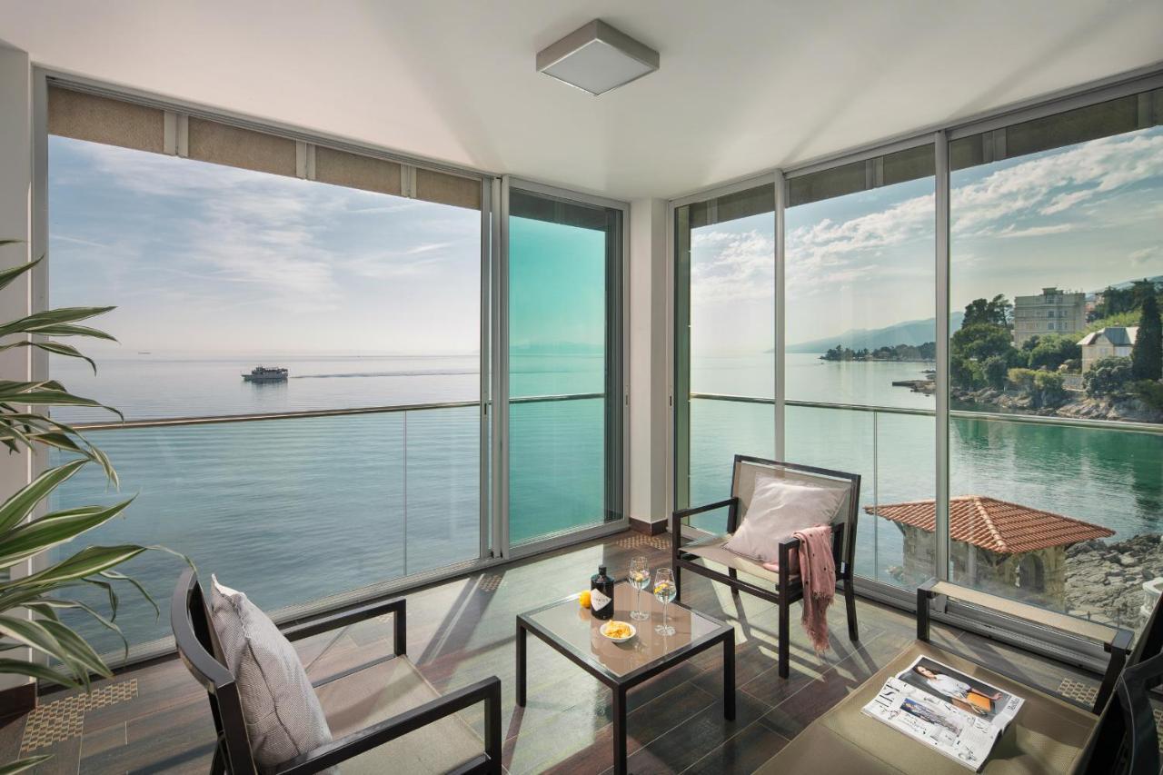Villa Arentz Residence - Front Sea Apartments Opatija Ngoại thất bức ảnh